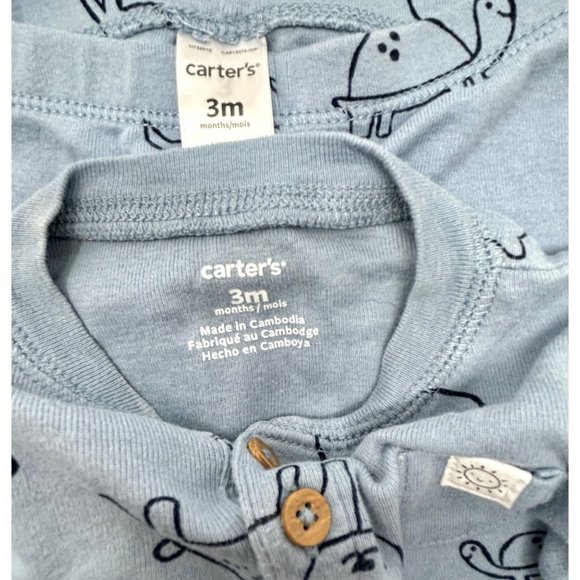 2 Baby Outfits - Sweatpants, Sweatshirt, & Thermal Body Suit‎ - Size 3 Month - Picture 7 of 7